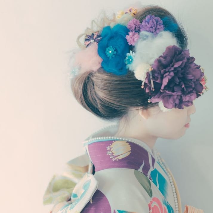 日本髪アレンジ