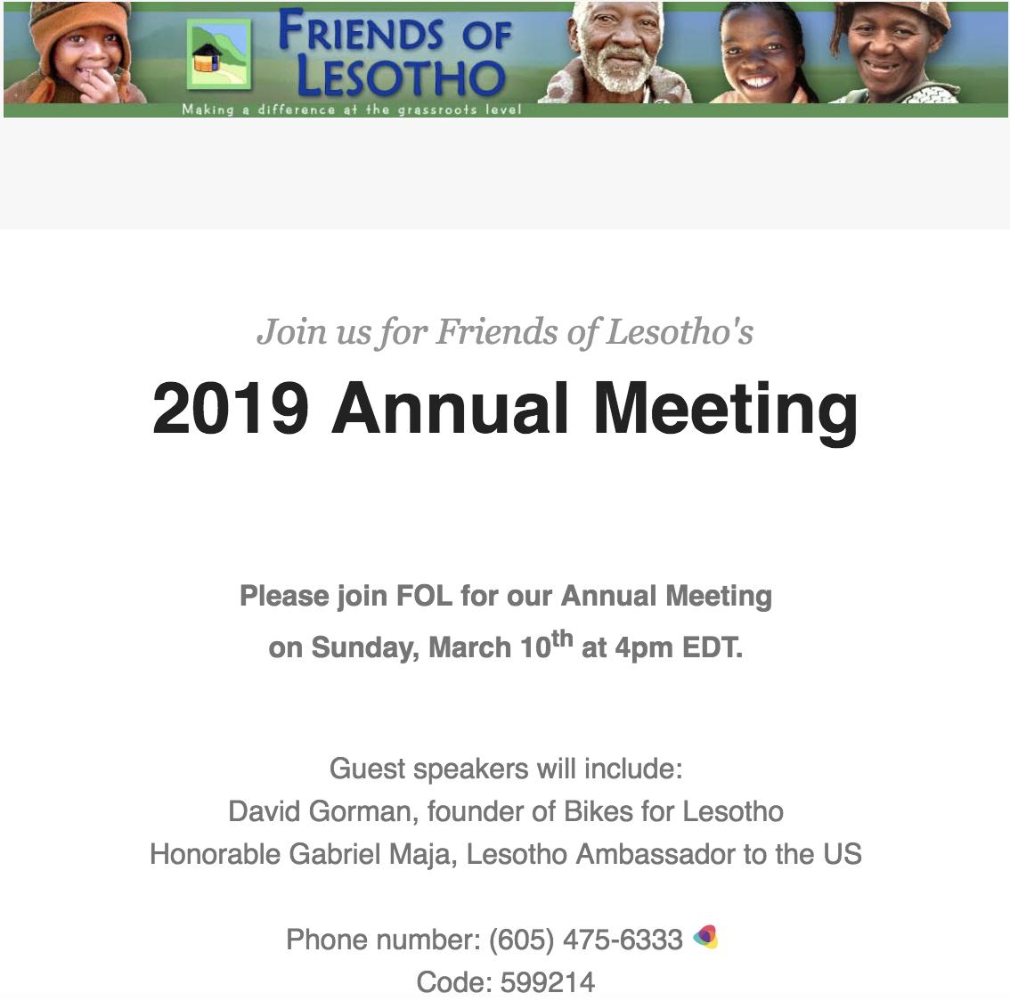 Friends of Lesotho tweet media