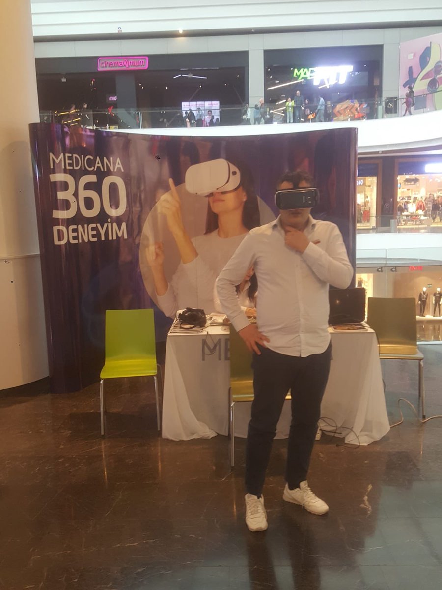 MayBrandCW's tweet photo. “Yeni Nesil Pazarlama Çözümleri” Piazza AVM’de! Medicana International Samsun 360 derece VR deneyimi! 
#Brandlog @MedicanaSaglik @samsun_piazza https://t.co/EGCvyiIy45