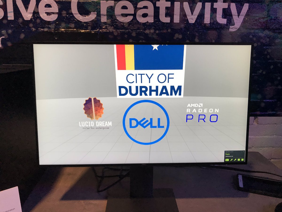 Day 2 at #SXSW in the #DellExperience. Check out the interactive planning cities of the future demo in VR to see how you can help your city grow <a href="/luciddreamvr/">Lucid Dream VR</a>