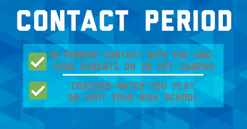 Is your sport in a contact period? Check our recruiting calendars and definition of recruiting terms on our website: on.ncaa.com/2lSIZJA