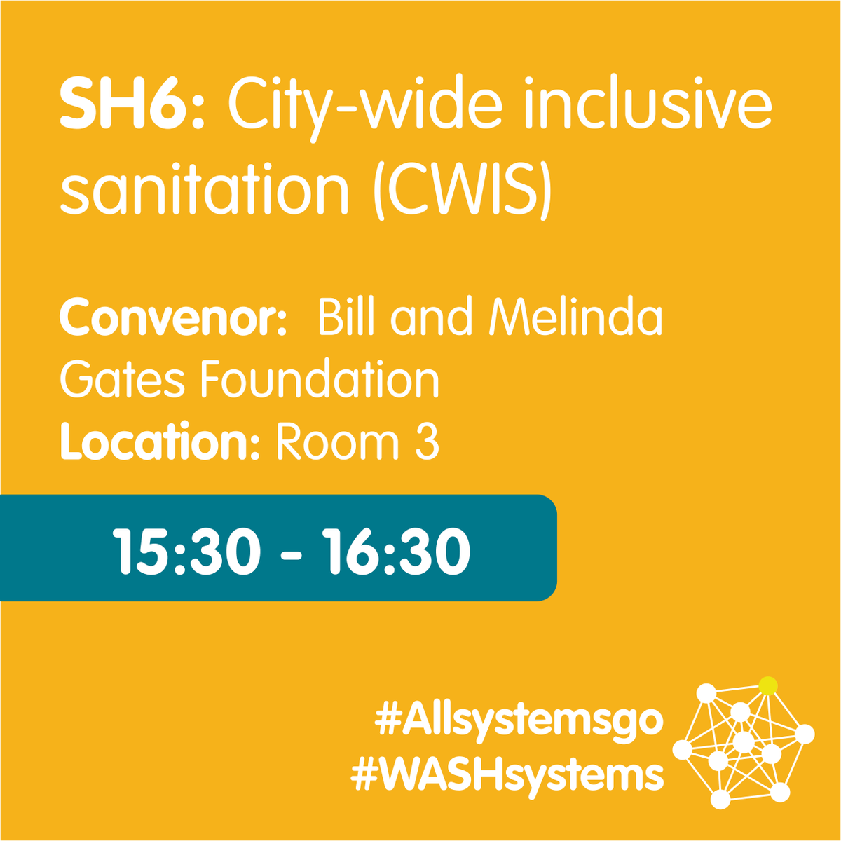 IRCWASH's tweet photo. Join @ban_r / @gatesfoundation for a session @ #Allsystemsgo! abt city-side inclusive sanitation, a #WASHsystems approach to fecal sludge mgmt.
#IRC50 fact: the Gates fdn funded 3 milestone IRC projects ➡️ #WASHCost https://t.co/38IsexdeLx & #TripleS https://t.co/DbrD59z8v3 https://t.co/CEKbpvP6zL