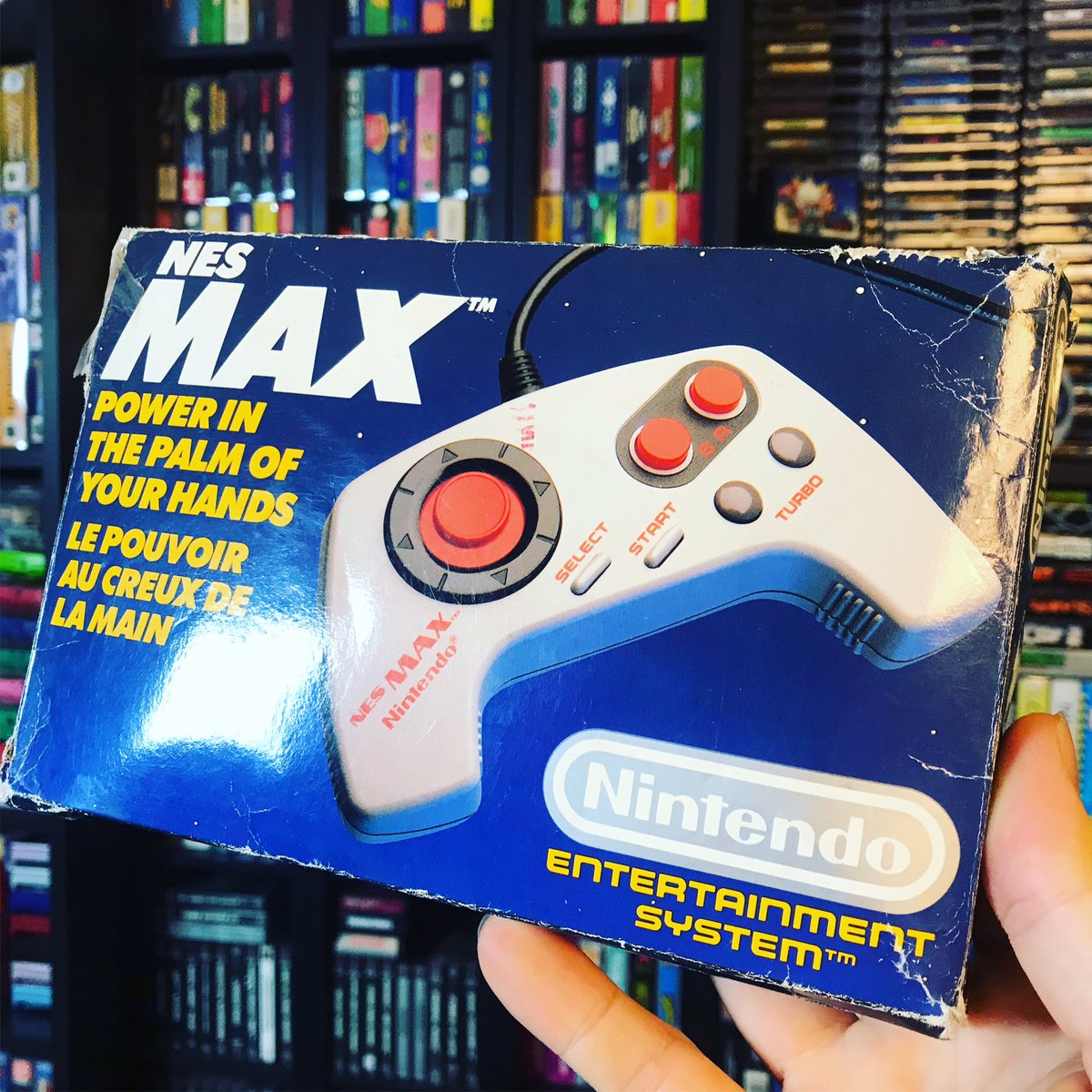 edsretrogeekout's tweet photo. #cibsunday with the NES Max Controller! Now you’re playing with cycloid power! #nes #retrogaming #controller #cycloid #nesmax #nintendo #retrocollector #gaming #edsretrogeekout https://t.co/4nLLMVMtiW