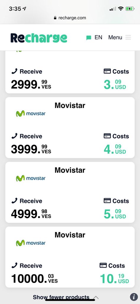 iPhatria's tweet photo. Hay una aplicación que pueden recargar saldo a Movistar y Digitel desde el exterior 

#Venezuela 
#10mar 
#InfoVoluntarios https://t.co/IX2viJSPqK
