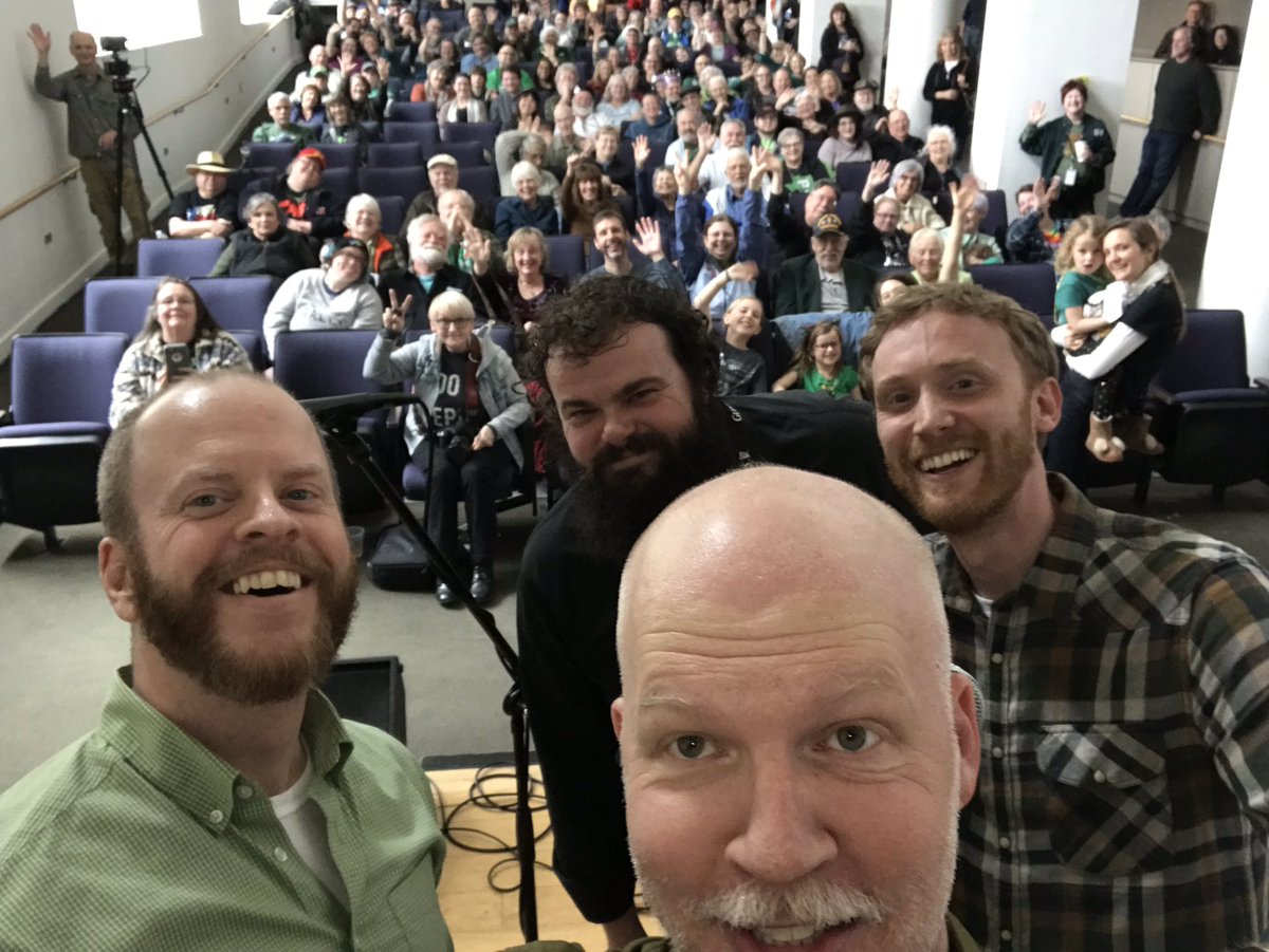 TheWeeHeavies's tweet photo. One last set on the Trinity Stage. So many new friends, even on a Sunday! #NTIF2019 #SlainteYall https://t.co/AK44FvJn5f
