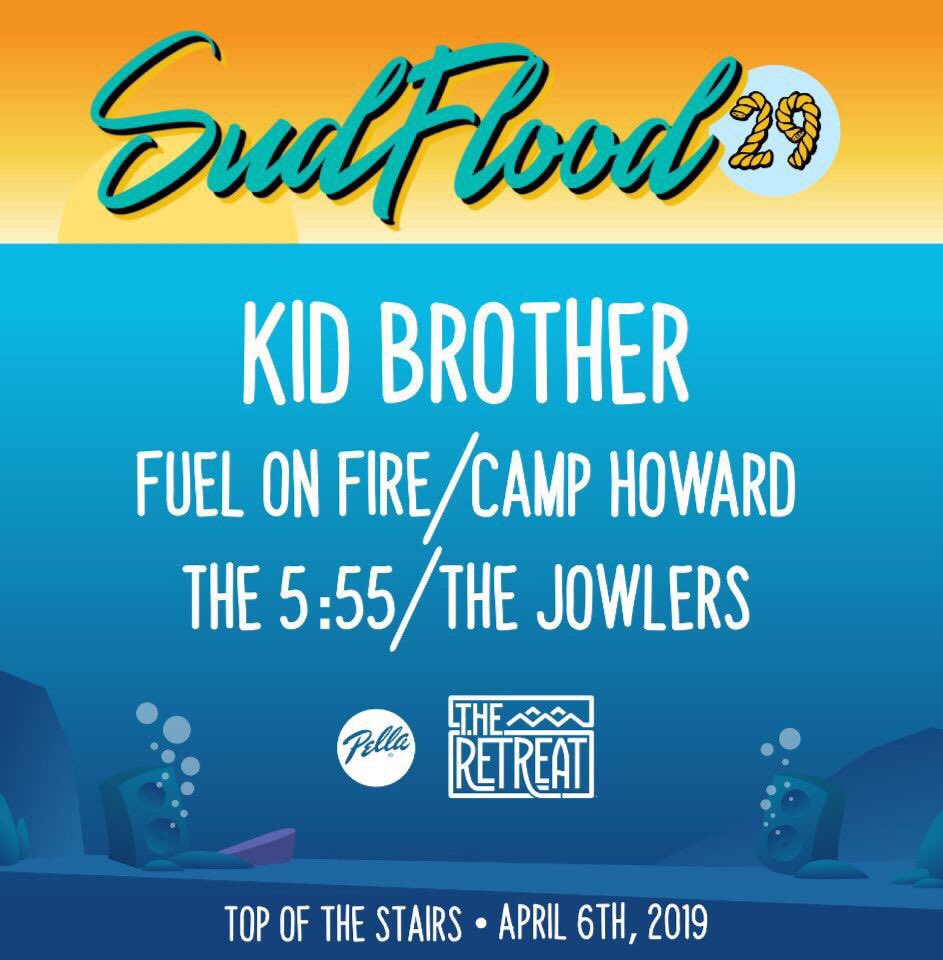 Come out and support Pi Kapp for our 29th annual Sudflood @ TOTS on April 6