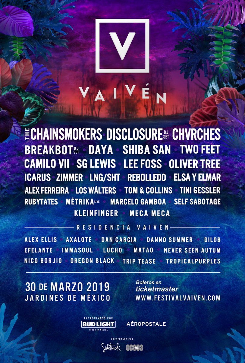 Fest Jumpers (@FestJumpers) on Twitter photo 2019-03-10 21:25:52 ¡#REGALOOOOOS! 🎁🎉😎👇🏻 Sígannos, estaremos regalando muchos pases dobles para el #FestivalVaivén. Da RT a este Tweet para participar y espera la dinámica. ¡#REGALOOOOOS! 🎁🎉😎👇🏻 Sígannos, estaremos regalando muchos pases dobles para el #FestivalVaivén. Da RT a este Tweet para participar y espera la dinámica.