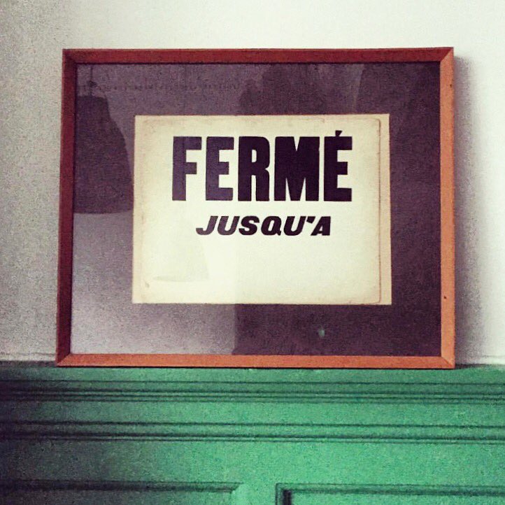 Bar Buvette will close on Sunday April 28th - Its been 5 years now (I know crazy) it was only supposed to be a 2 week pop-up 😂 we have decided to focus on our place in France <a href="/chassignolles/">Chassignolles</a> thank you all so much for supporting us and joining us at the bar. X