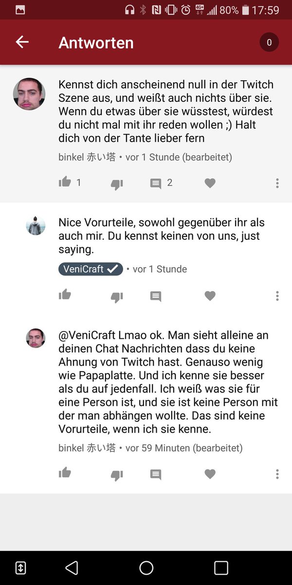 Venitroll's tweet photo. Gründe warum ich nur noch selten YouTube Kommentare lese. 😌 https://t.co/idDJsnBnzU