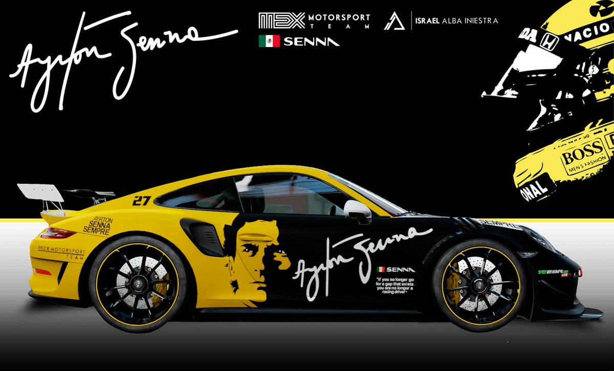 MEXSENNA's tweet photo. This new design I did thinking about my idol @ayrtonsenna ,this one i will use in the start of the World Series by  EBR - Equipe Brazukas Racing. #Forzamotorsport7 https://t.co/z7yZRVU4w8