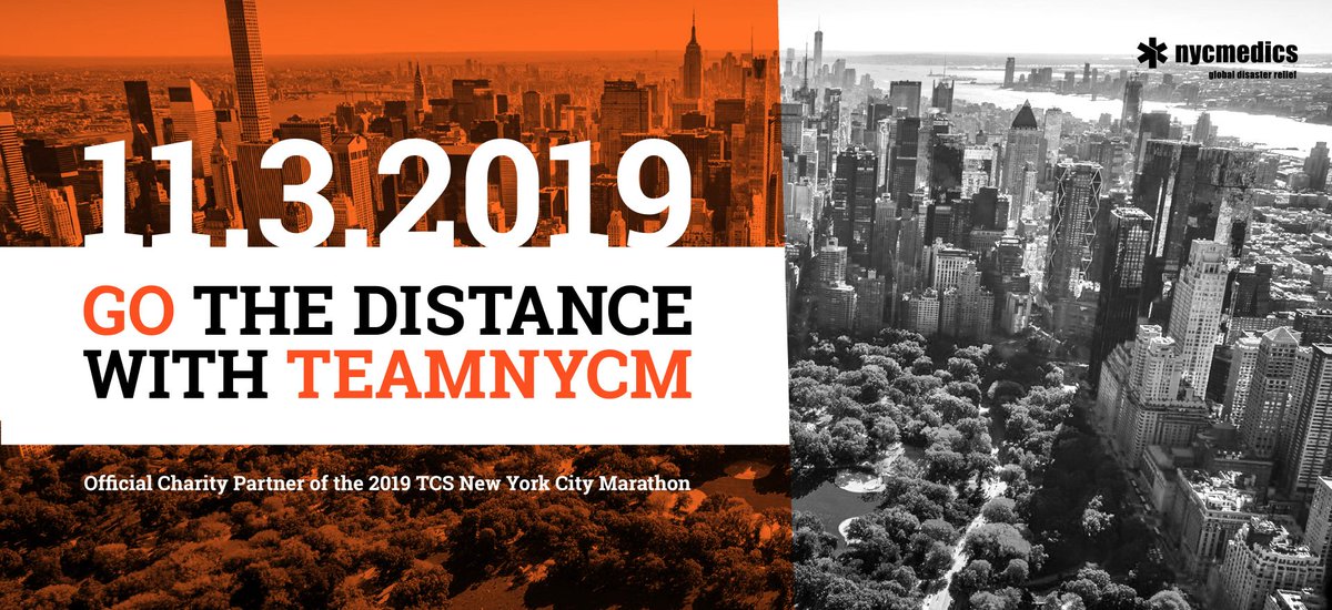NYCMedics's tweet photo. Run with teamNYCM in the 2019 TCS New York City Marathon! #TCSMarathon @nycmarathon @NYCMedics 

Learn More: https://t.co/F3dyWLAwai https://t.co/DD1UmNvPnP