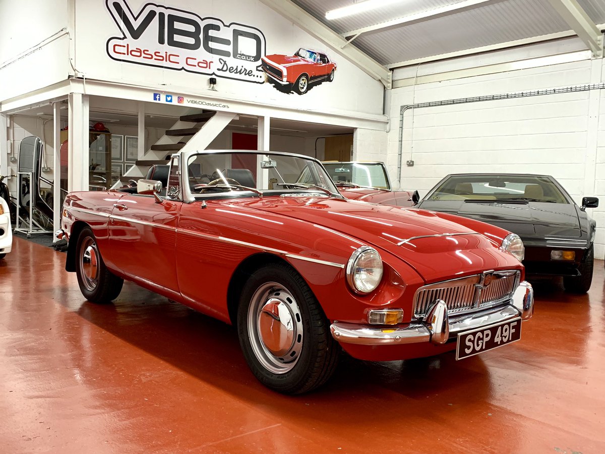 VibedClassics's tweet photo. AVAILABLE NOW 😍 1968 MGC Roadster, Fully Restored, lncredible History, UK Home Market Matching Numbers Car 😊 Not To Be Missed, full details and pictures @ https://t.co/Bk8xL1uqV4 #classiccars #classicmg #mgc #mgcars #mgb https://t.co/X9ThEN2o5V