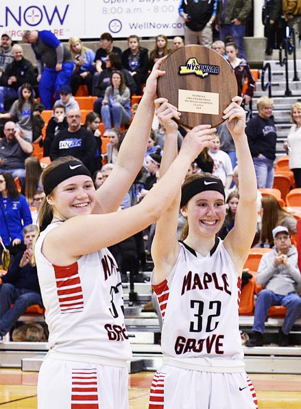 mspielman3's tweet photo. It’s been quite a week for the @TheMGPointer girls basketball team!
History Makers: Maple Grove Girls Headed To @NYSPHSAA State Final 4 For First Time https://t.co/8Oir5k6zBx
@Section6GirlsBB https://t.co/pFsl0CLM6U