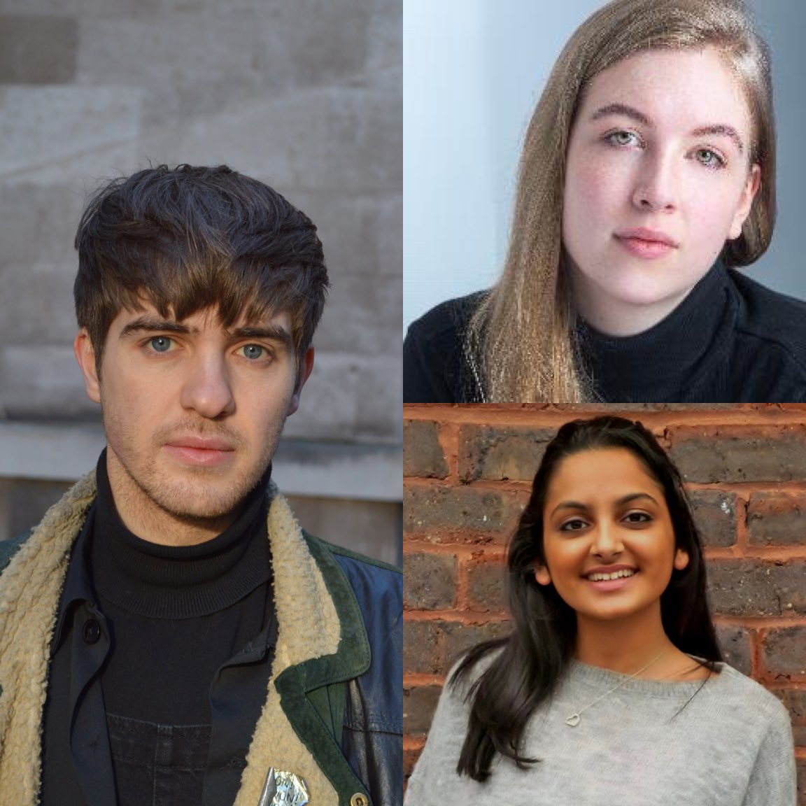 And here is the epic Creative Team behind The Girl With Glitter In Her Eye for our upcoming R&amp;D <a href="/TheAlbanySE8/">Albany Deptford</a> 20th March, 4.30 pm

Ben Ramsden - Composer/Musical Director
Masha Kevinovna - Writer/Director
Nikita Karia - Producer 

Book> thealbany.org.uk/shows/hatched-…

Supported by ACE