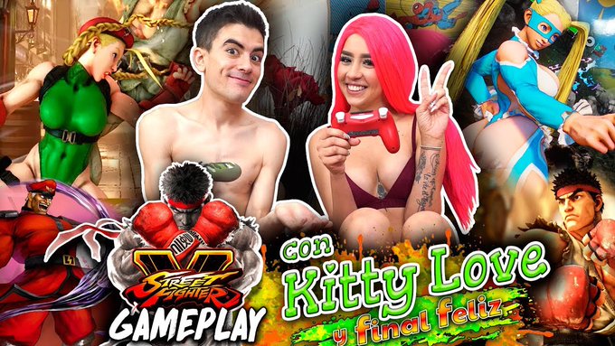 ❤ &iexcl;&iexcl;NUEVO V&Iacute;DEO!! ❤  STRIP GAMEPLAY con Kitty Love | Street Fighter (FIN*L FELIZ) 😎 https://t.co/hHfxJSllxF  FINAL<a href="/tag/quedateencasa"class="tags"><span>#quedateencasa</span></a>