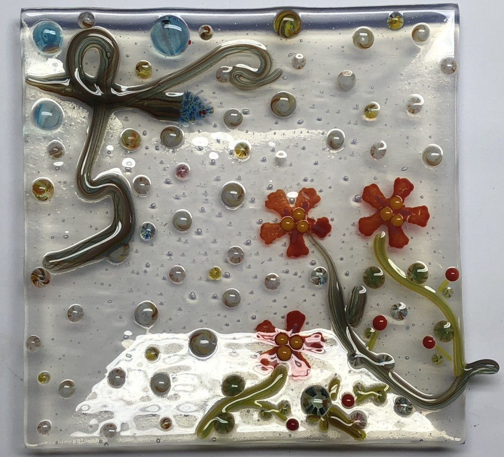 Flowers &amp; Bobbles cottageglassworks.com/product/flower…