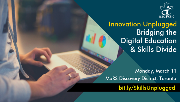 ICTC_CTIC's tweet photo. It is less than 24 hours away from #SkillsUnplugged summit! ICTC wishes everyone who's attending safe travel, and looking forward to seeing you at @MaRSDD! https://t.co/PfAuBRSbiZ
#InclusiveInnovation 
#NextGenEd 
#FutureOfWork https://t.co/amUyofn600