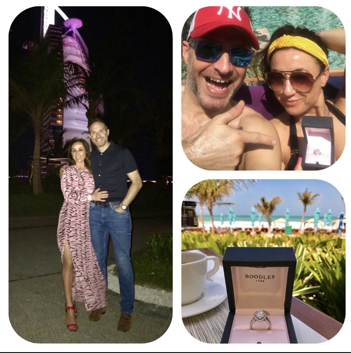 Happy happy times with @kimmythomp my financé 💍 😍<a href="/JumeirahAN/">Jumeirah Al Naseem</a> <a href="/JumeriahHotels/">Jumeriah Hotels</a> <a href="/Boodles/">Boodles</a> <a href="/rixo_london/">RIXO</a>