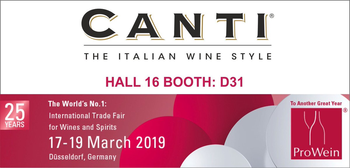 We attend you from March 17th to 18th to <a href="/ProWein/">ProWein</a> 2019 in Düsseldorf Hall 16 booth D31 for discovery all our #wines