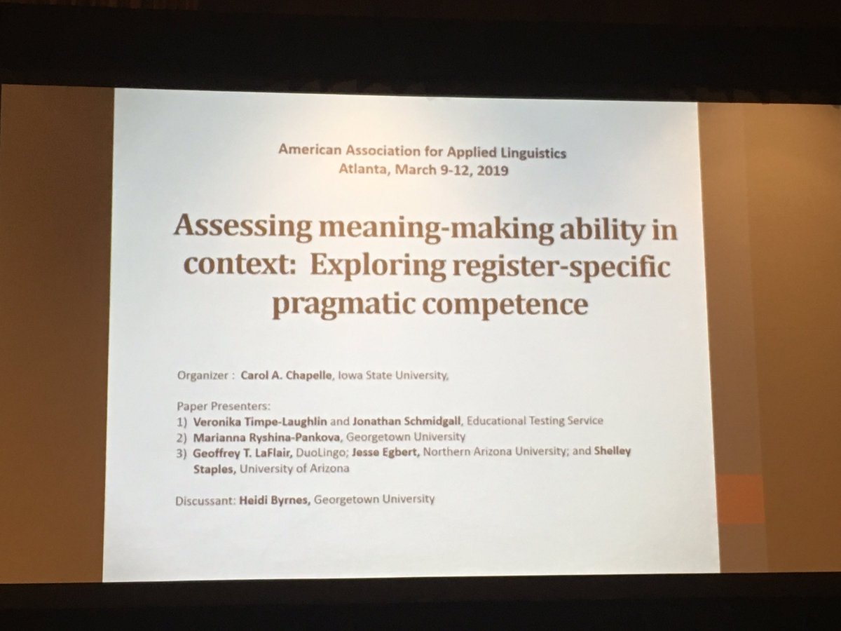 Ready for another great #AAAL2019 assessment colloquium!