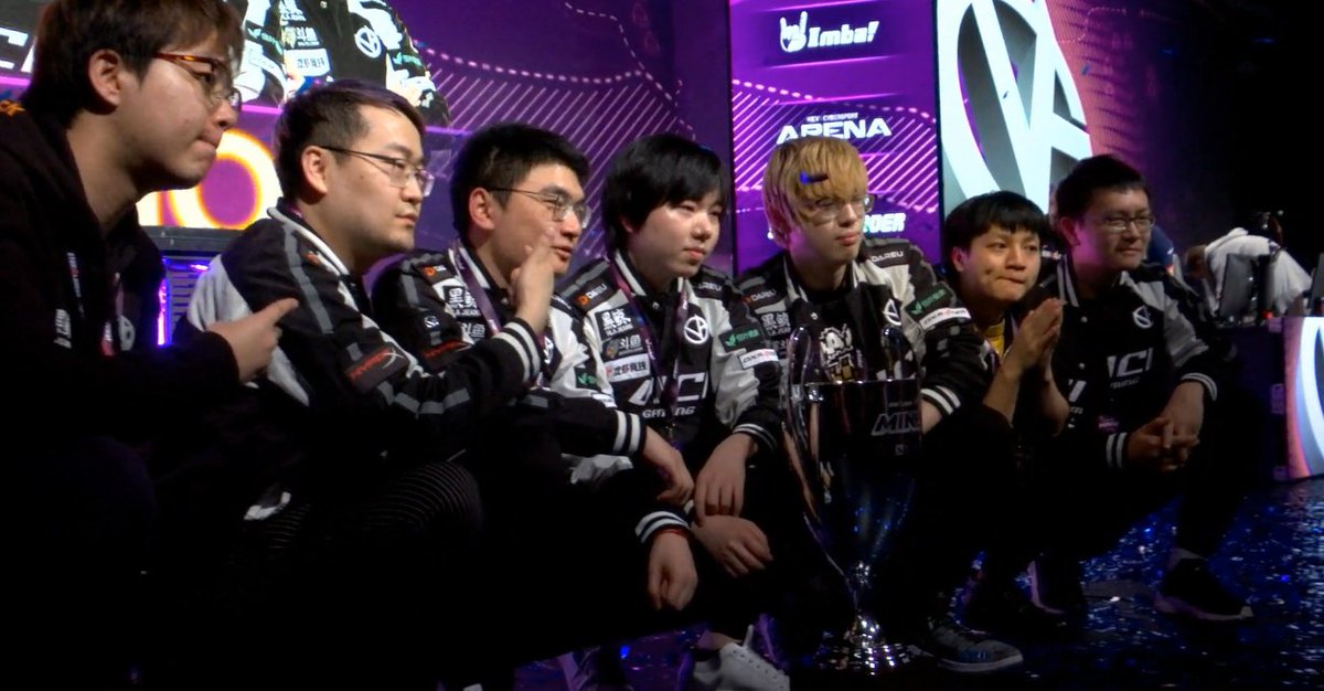 VICI's tweet photo. @GambitEsports We are the #KievMinor Champions, defeating Gambit 3-0 in the Grand Finals and thus will participate in the #DreamLeague #Major starting mid-March.
Good form by our boys, the true test is ahead!
GG @GambitEsports. Thanks @dotasltv &amp; #ImbaTV and to our fans❤ for the support! https://t.co/gtLGMd720B