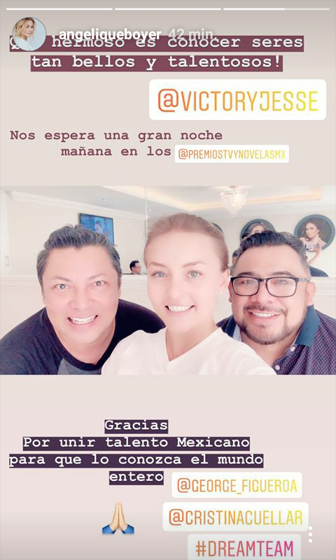 BoyerRulli_FR's tweet photo. Angelique via Instagram Story https://t.co/Zeit9zliyR