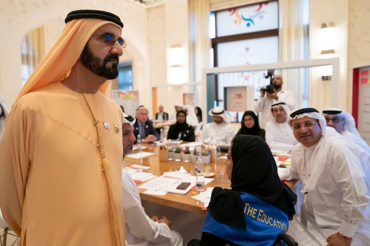 My brother Mohammed bin Zayed and I also took part in the People of