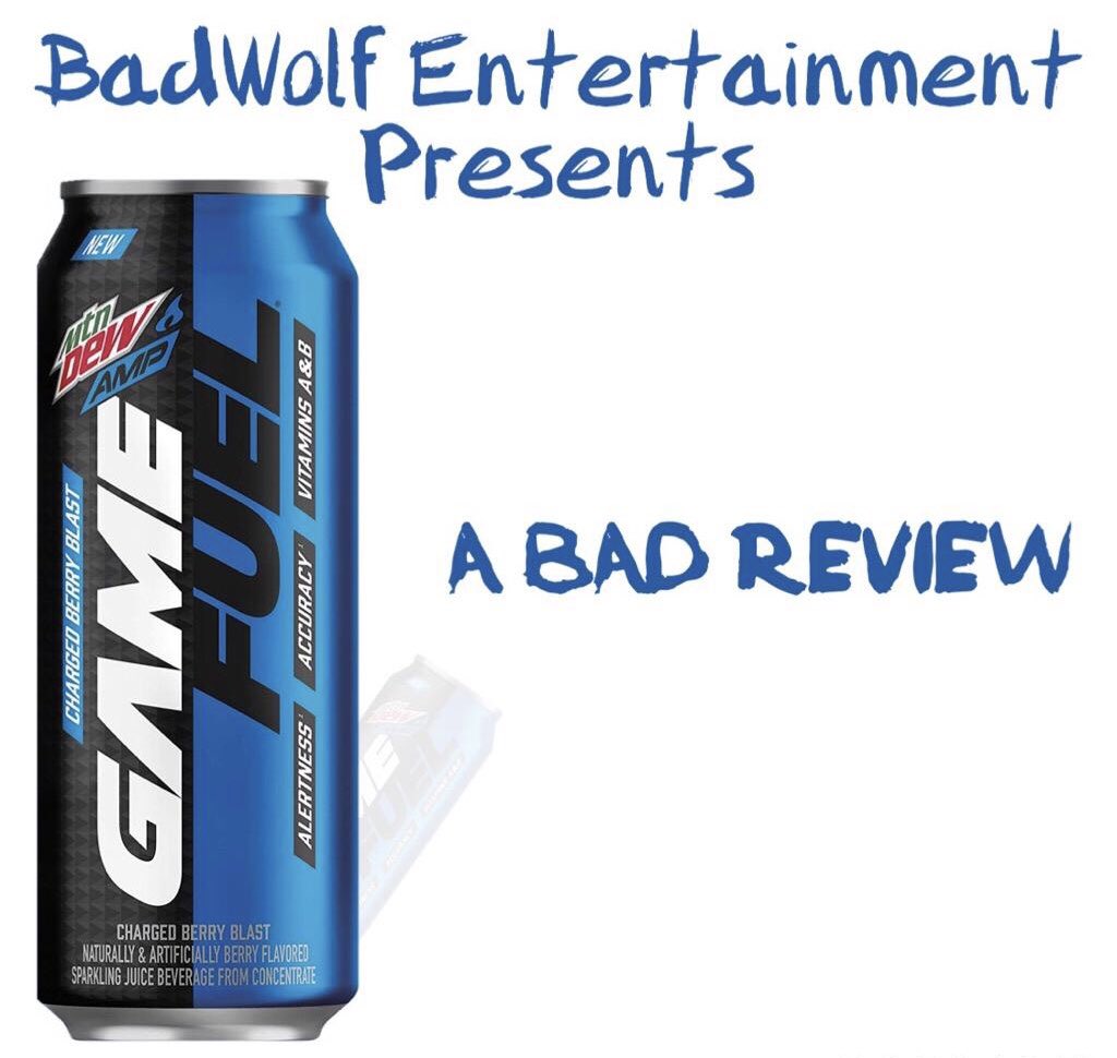 CallMeMrBAD's tweet photo. Did a little product review for @MountainDew on “We Don’t Know What We’re Talking About” this week. Game Fuel Charged Berry Blast. It’s good, they got something here. Little push from the right Nerdy podcast could get the word out...👀👀@BADWOLFCREW #BadWolfENT https://t.co/X3wdXmWXq1