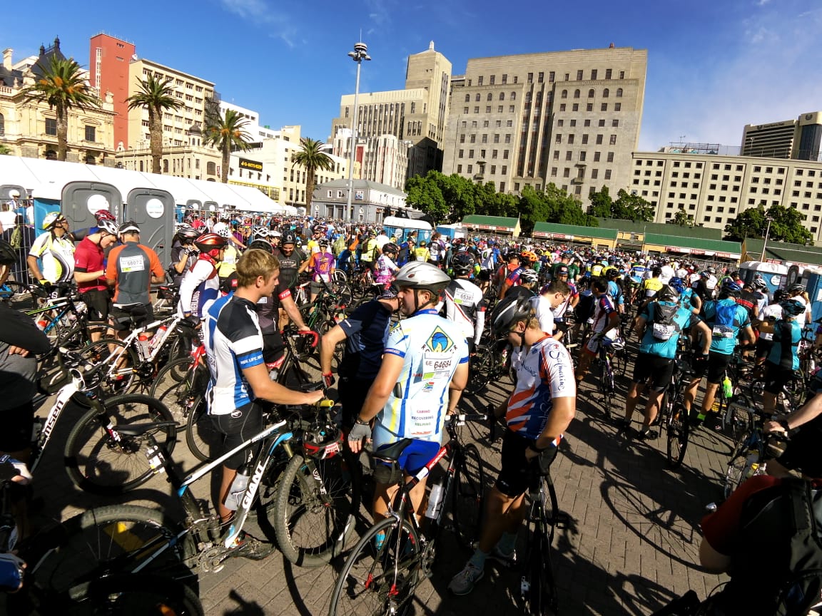 Cape argus cyclingtour. What a race. Enjoyed it. Lekker styf