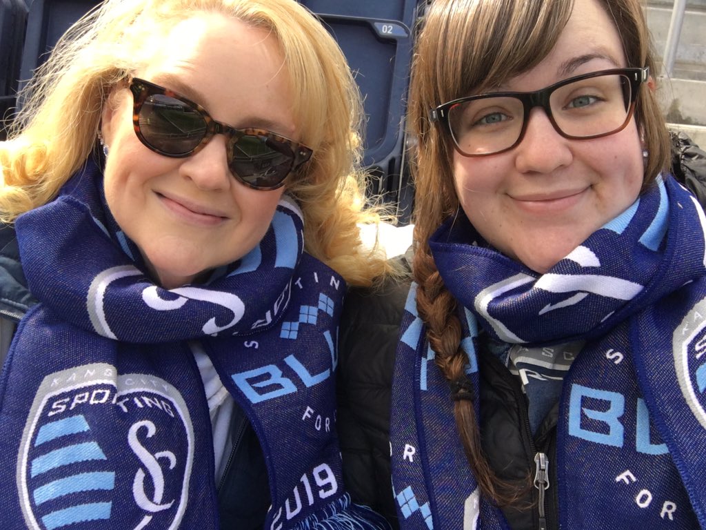 GrayMadamegray's tweet image. #sportingsmiles #SportingBlueForLife #SportingKC