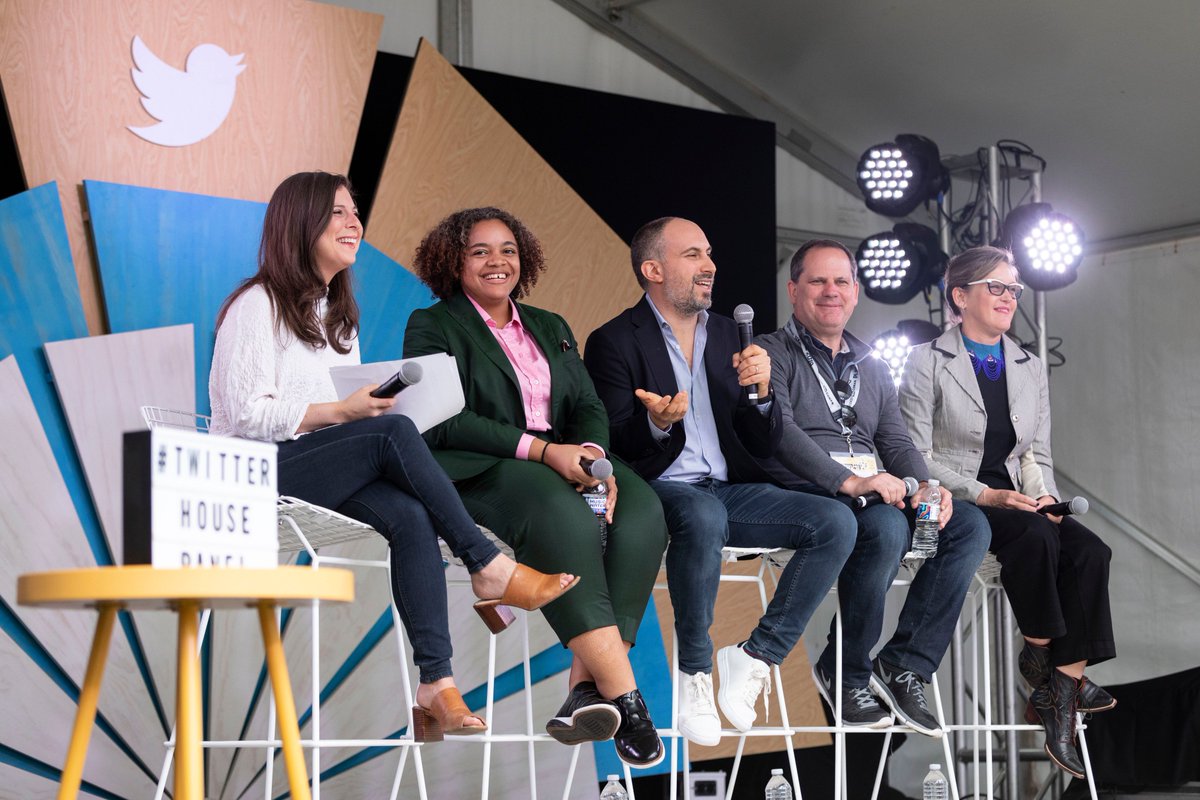 Insights from the @TwitterNews panel at the #TwitterHouse at #SXSW, with @cooktine, @nicksallon, @sarafischer, @shani_o, and @TonyWeisman.
