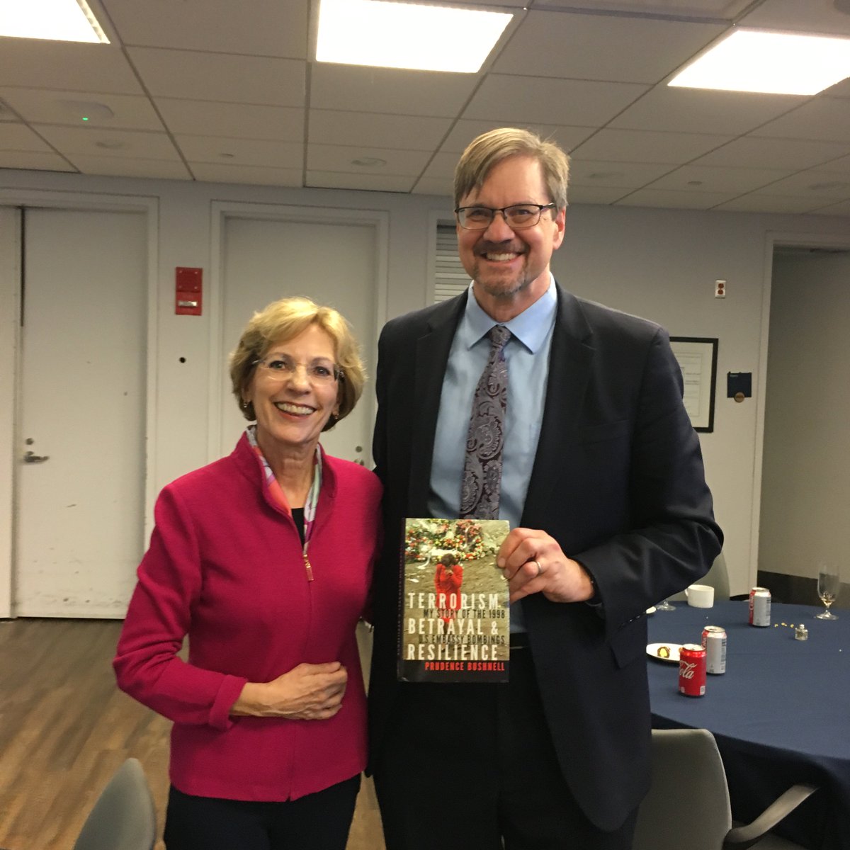 Thanks to Dr. Matthew Levinger's invitation, I had the chance to talk about resilience and leadership with talented public servants attending <a href="/ElliottSchoolGW/">The Elliott School</a> George Washington University's  "Senior Manager Course in National Security Leadership.