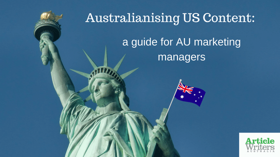 Struggling to re-purpose US content for the AU market? Our tips for Australianising US content! bit.ly/2UoZ1KF