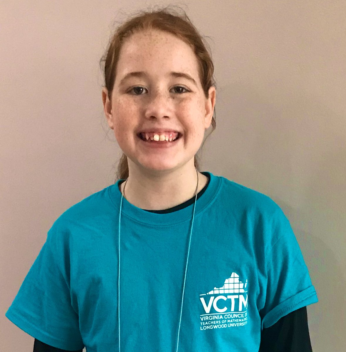 kbender715's tweet image. So proud of this girl!  She earned accolades for staying calm during a mini-crisis while spending her day off volunteering at VCTM with me, enjoyed it so much that she volunteered again on Saturday, and chose some great sessions to attend with me!