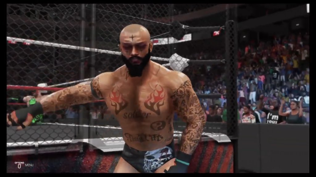 WWChampionships's tweet photo. @Elite_5mg_Army @TJBlack_Unholy @MonetJoey Abel reclaimed his hardcore title from @MonetJoey https://t.co/Vqj5sxHO3Y