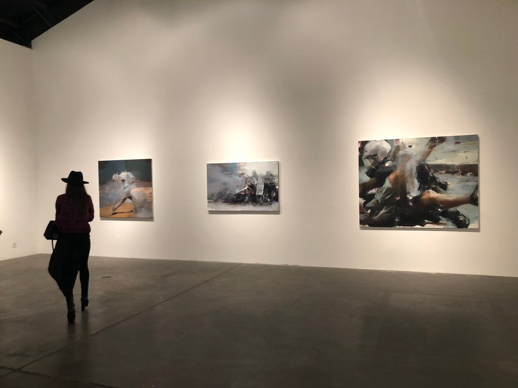 Thank you everyone who came out to our opening reception of 'Mann, Guest, Lagarrigue'! What a great night!
#mannguestlagarrigue #patrickpainter #artexhibition #contemporaryart#visitbergamot 
#laartopenings #losangelesgallery #artla
