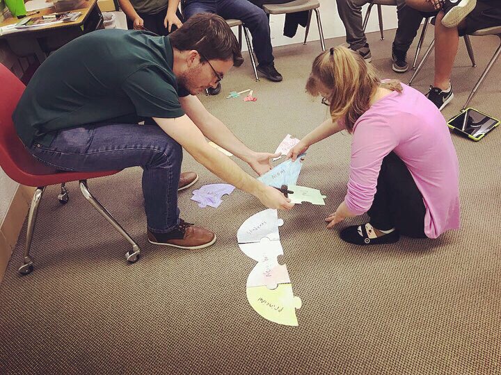 GreenOaksGators's tweet photo. Did you know we teach Bible lessons at Green Oaks? Mr. Jared teaches a bible study to each of our classes weekly. As a Christian program, we are blessed to share the Gospel with our students and visitors. https://t.co/JXY2PHEhfM
