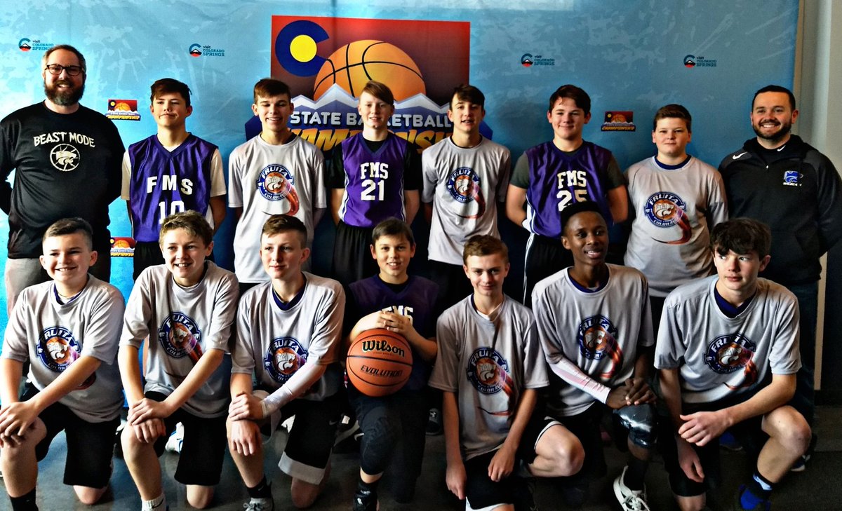 fruitamidquid's tweet photo. These! Boys!
Just punched their ticket to the 7th grade middle school state championship game, 51-49 over Fossil Ridge.
#BeatRegis #SeeYouAtStateCO #FruitaHoops https://t.co/TDw74A5O5s