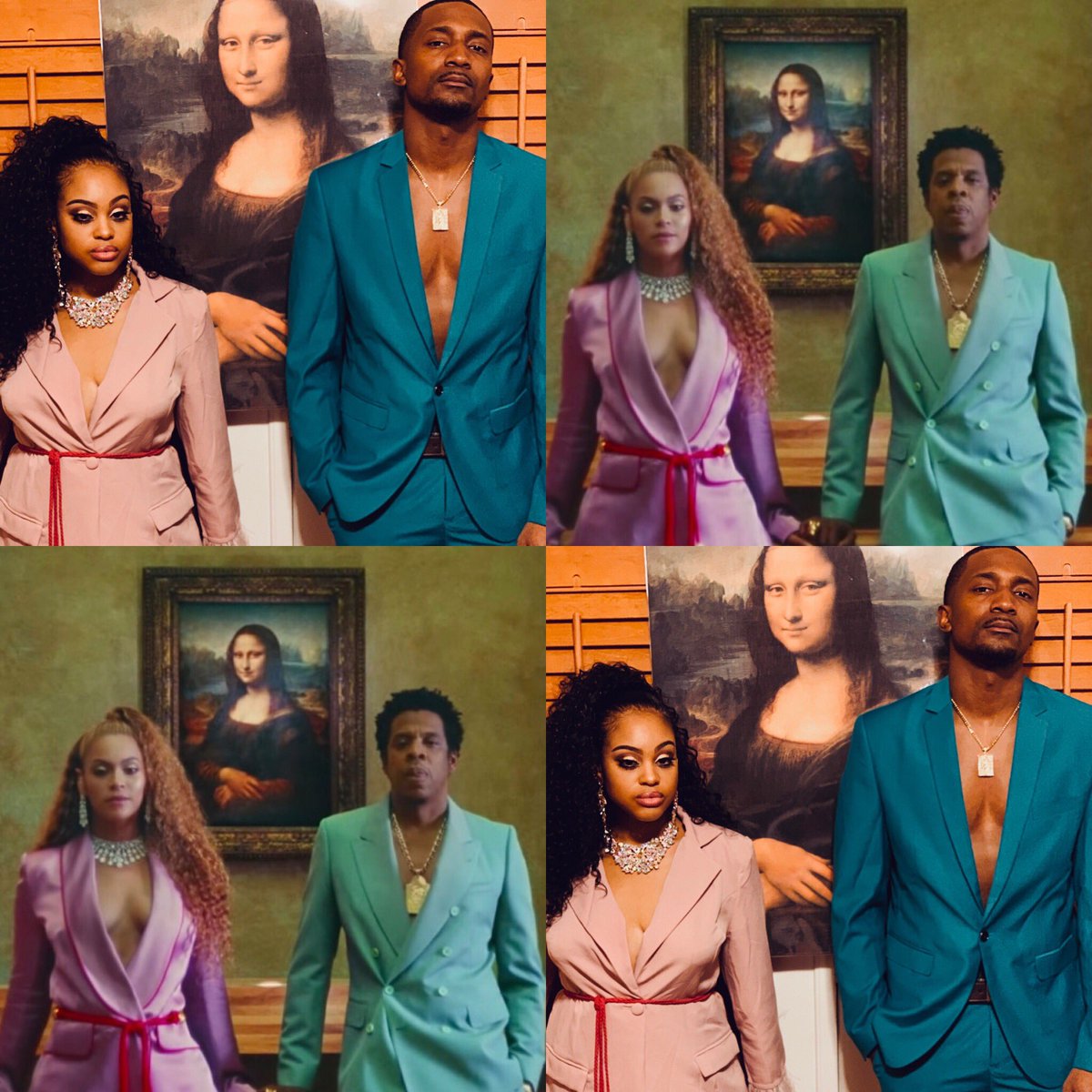 alex_jayyyy's tweet photo. "This is what we thankful for"- Just Call us Feyoncè & Cray-Z #TheThomas' #EngagementParty #CelebrityCoupleTheme #Beyoncè #JayZ https://t.co/kQR3WVHUzN