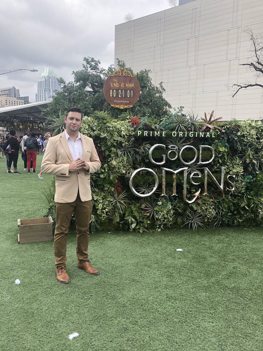 WavemakerUS's tweet photo. #goodomens @amazonprimenow #WMxSXSW https://t.co/9n2HZbkljQ