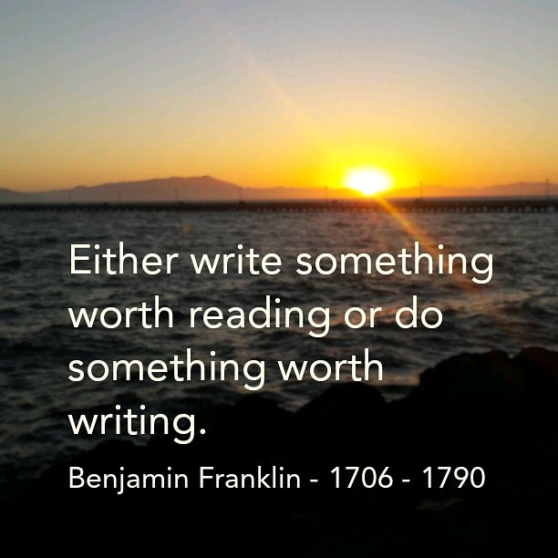 ThomasPaltzer's tweet image. Either write something worth reading or do something worth writing. Benjamin Franklin  - 1706 - 1790

#thomaspaltzer #entrepreneur #business #character #life #truth #action #admire #benfranklin 

ThomasPaltzer.com