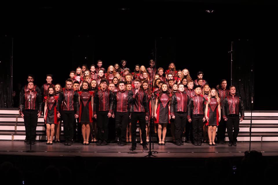 Gretchen421's tweet photo. KNIGHTINGALES AND KNIGHT SENSATIONS made it to ISSMA Show choir finals! KG performs at 1115, and KS at 7pm at North Central High School.  Kids(choir, band &amp; crew), we are so proud of the work you’ve put into this and how much Let’s bring it home!!! ❤️🎉👊🏻@CHS_KG @KnightSensation https://t.co/hpDxVFlUMK