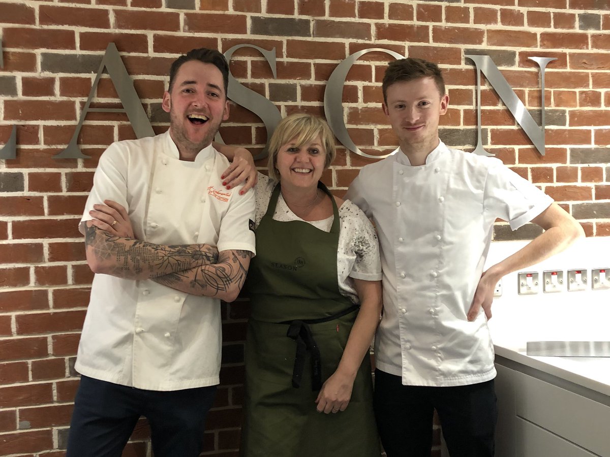 We’ve taken to <a href="/SeasonCookery/">SEASON Cookery</a> @LainstonHouse today to learn from the masters <a href="/MattWorswick/">Matt Worswick</a> <a href="/ChefAlexPayne/">Alex Payne</a> some really good wholesome dishes. Cooking with others can form brand new friendships as well as some tasty dishes. bit.ly/2TublNe   Sunday yum. Hint: Gift vouchers