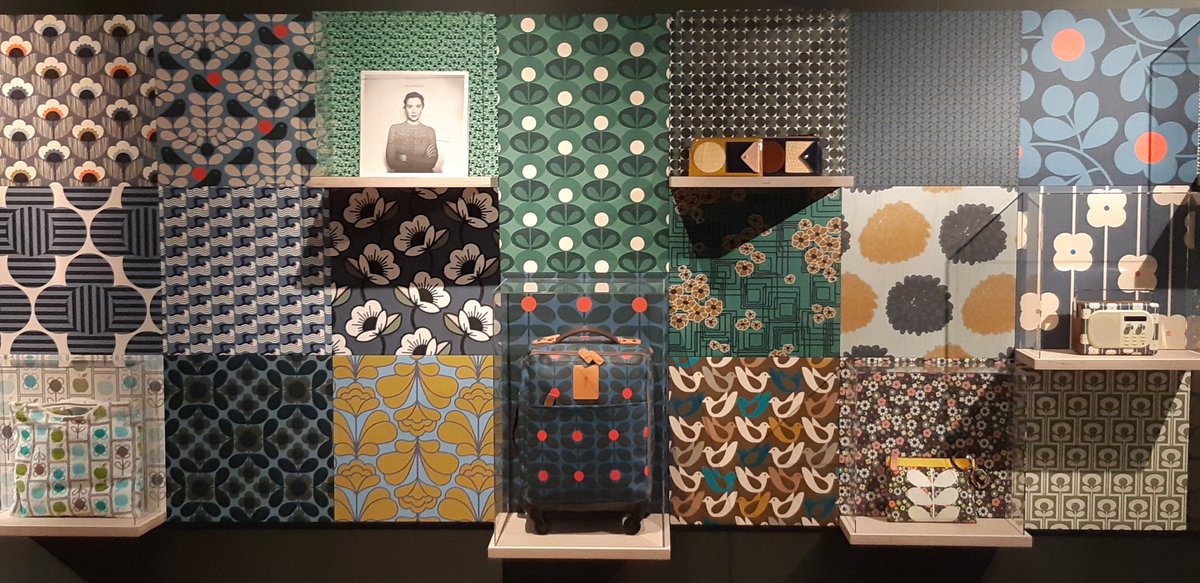 SfmGibson's tweet photo. Orla Kiely exhibition at the Dovecot Gallery. Insightful displays showing design processes too! #dovecotgallery #orlakiely #repeatpattern #designprocess https://t.co/kXcrL1PucS