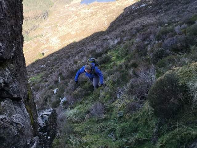 Zenathesaucepan's tweet photo. Just hit 30 QMD's with Lisa. Very cold and winds of 60mph today on top of moel lefn and moel yr ogof. Only hit with a slight hail storm on the descent. Fab day! @StaffsGeogML @StaffsGeography https://t.co/k4YArQsObj