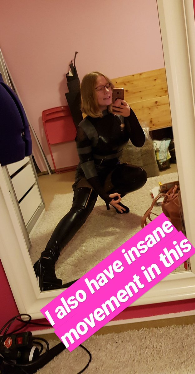 summertimecos's tweet photo. Two moods
But I'm getting somewhere with 21O! Only a bit of crafting & wig styling left, then I can cosplay her @ LBM 🙏🏻
#nierautomatacosplay #operator21o https://t.co/EjSXDHAsuJ