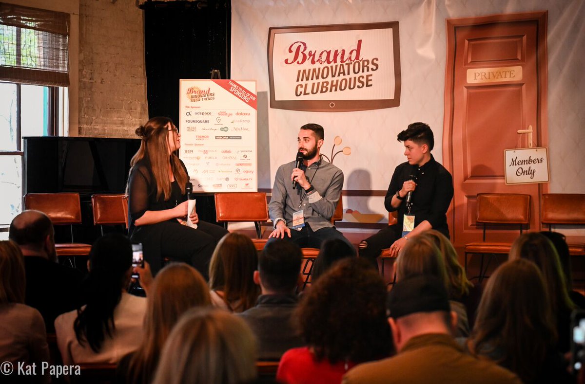 BrandInnovators's tweet photo. Our Facebook LIVE with @hbo's #AlexDiamond & @EmilyGiannusa & @ispottv's #LindseyDiGiorgio is available On Demand!
Tune in here: https://t.co/nvESt65w7s #BISummit #SXSW https://t.co/ZGva9mr1B7