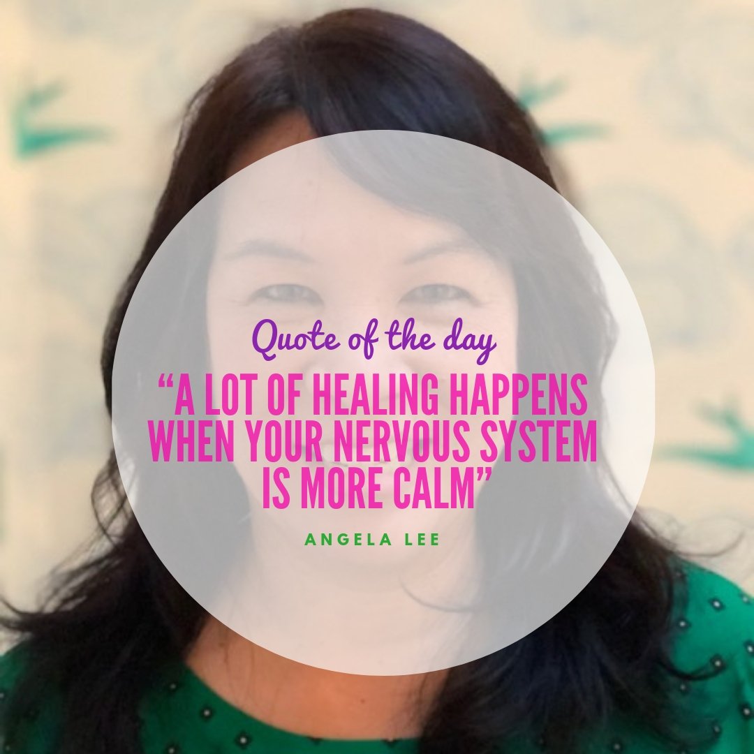 ThriveBeyondCS's tweet photo. On today's show (Episode 20): @Tekquiree sits down with #AngelaLee of @areturntohealth. She's an Acupuncturist and Qi Gong Instructor who's passionate about helping people heal. I can't wait for you to hear about the amazing benefits of Chinese Medicine! #quoteoftheday https://t.co/l8op4gXH2R