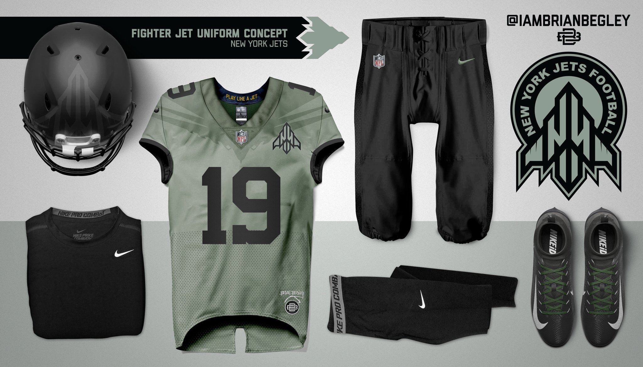 FB_Helmet_Guy on X: Jets concept uniform. / X