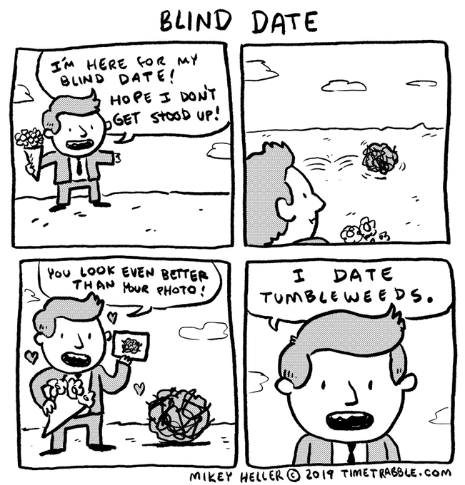 i drew a comic about a blind date 